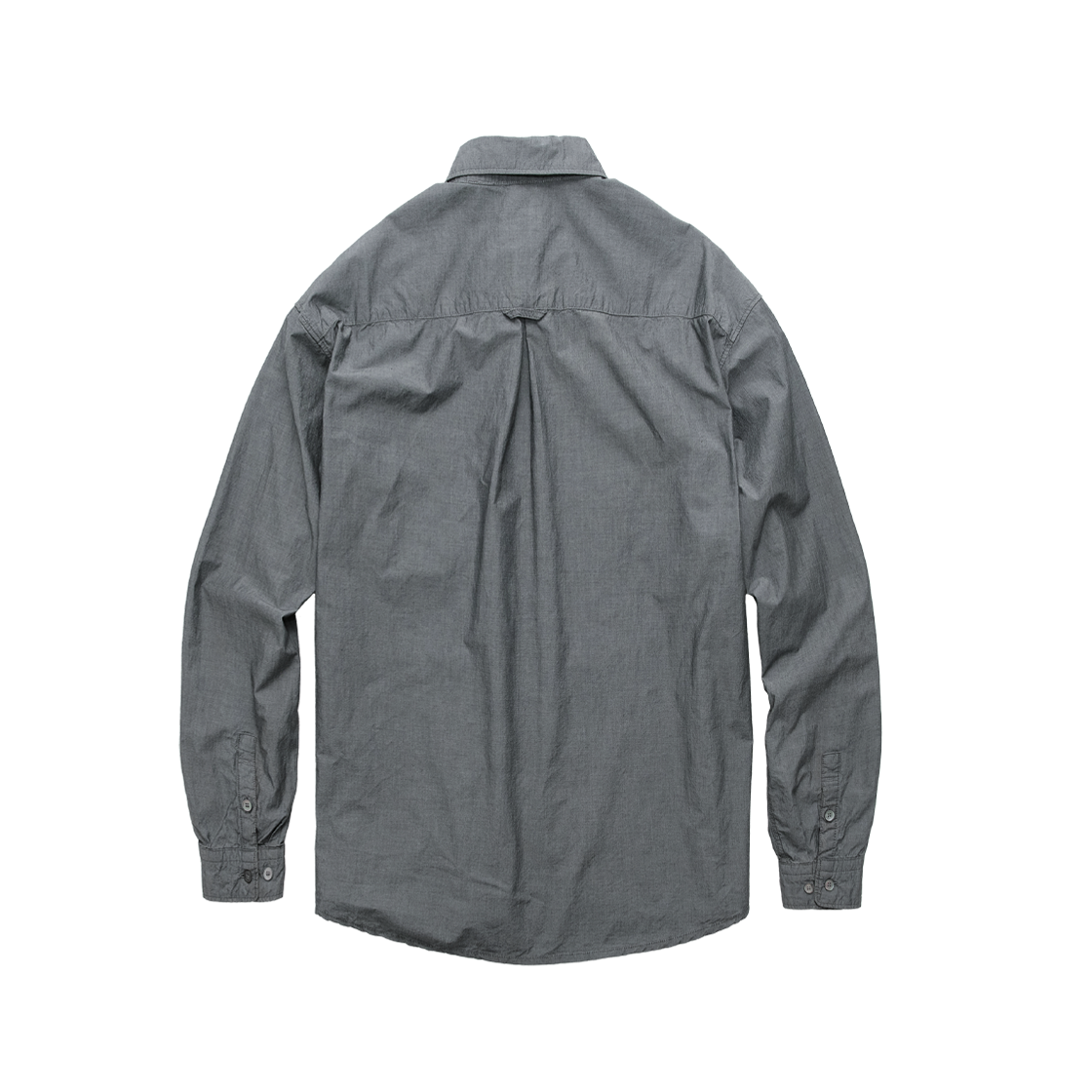 Polyteru - 2 Pocket Work Shirts (Dark Gray) product image 2 | TRAB K-Fashion Australia