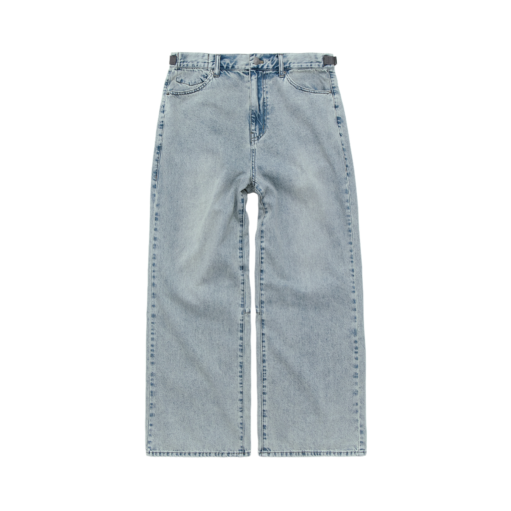 Polyteru - Gosima Denim Pants (Ice) product image 1 | TRAB K-Fashion Australia