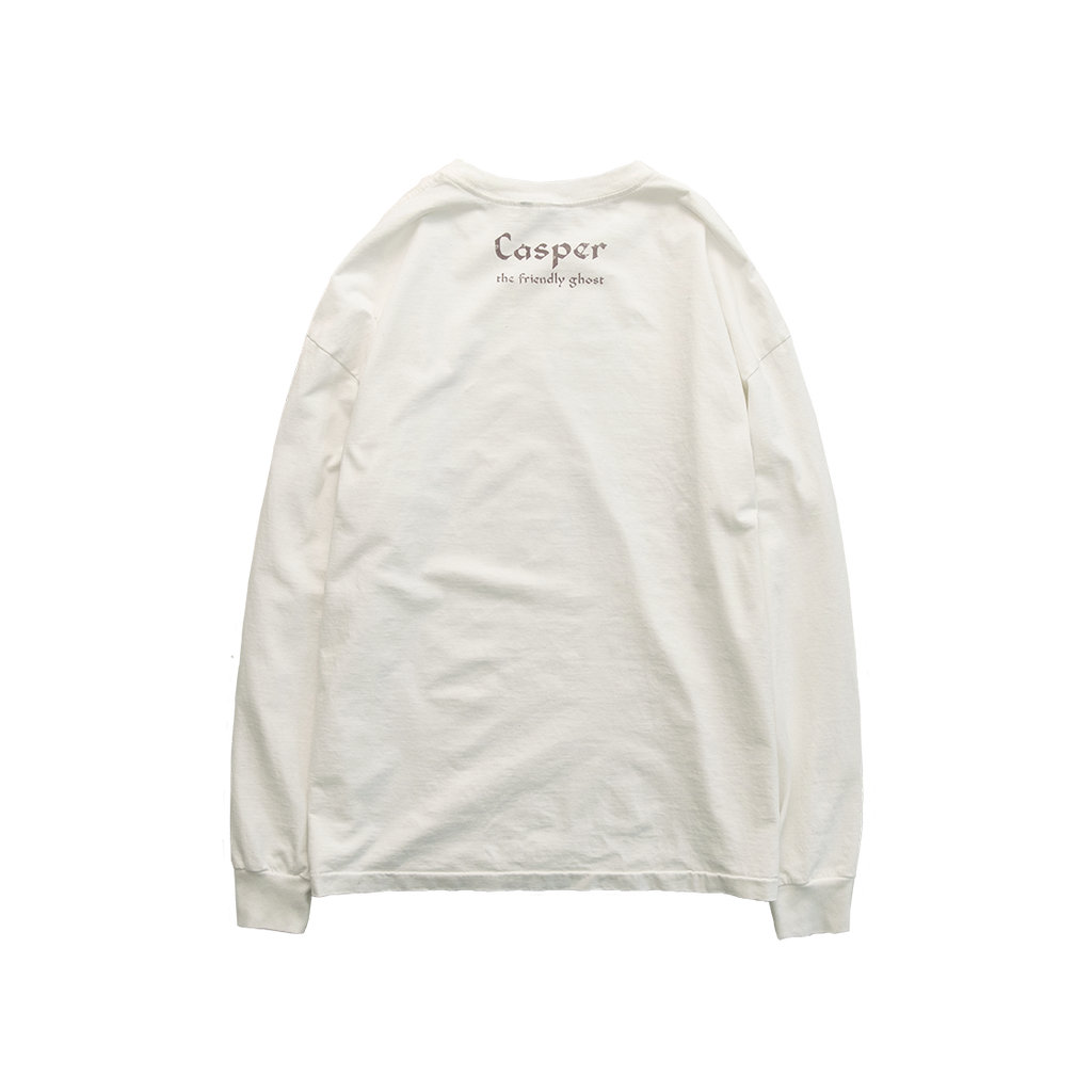 Polyteru - x Casper Long Sleeves 'History' (Used White) product image 1 | TRAB K-Fashion Australia