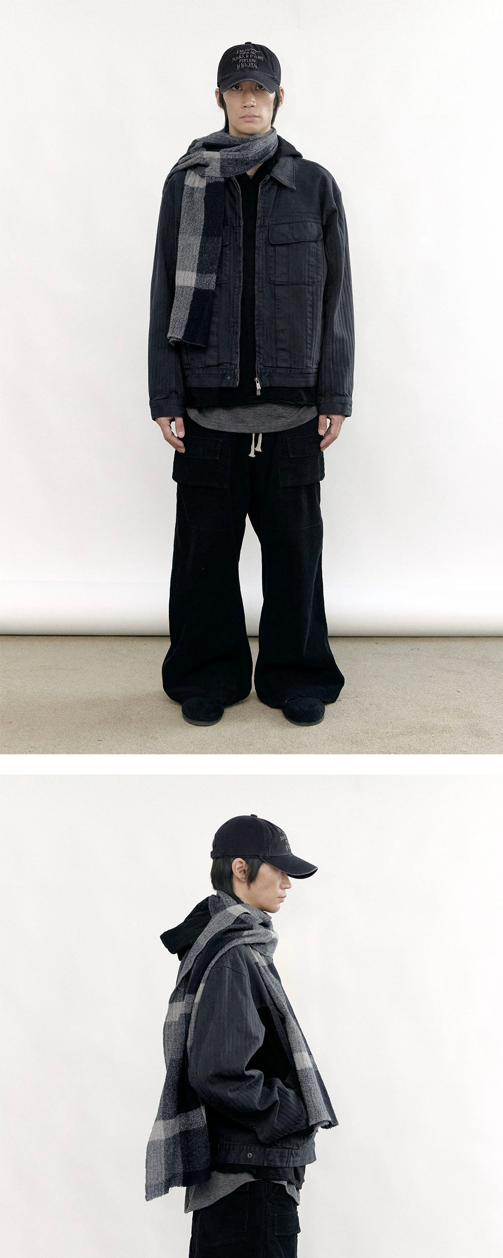 Polyteru - 1011 Doodle Cap (Navy 002) product image 4 | TRAB K-Fashion Australia