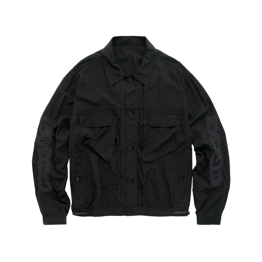 Polyteru - x Hot Stuff Rayon Trucker (Black) product image 1 | TRAB K-Fashion Australia