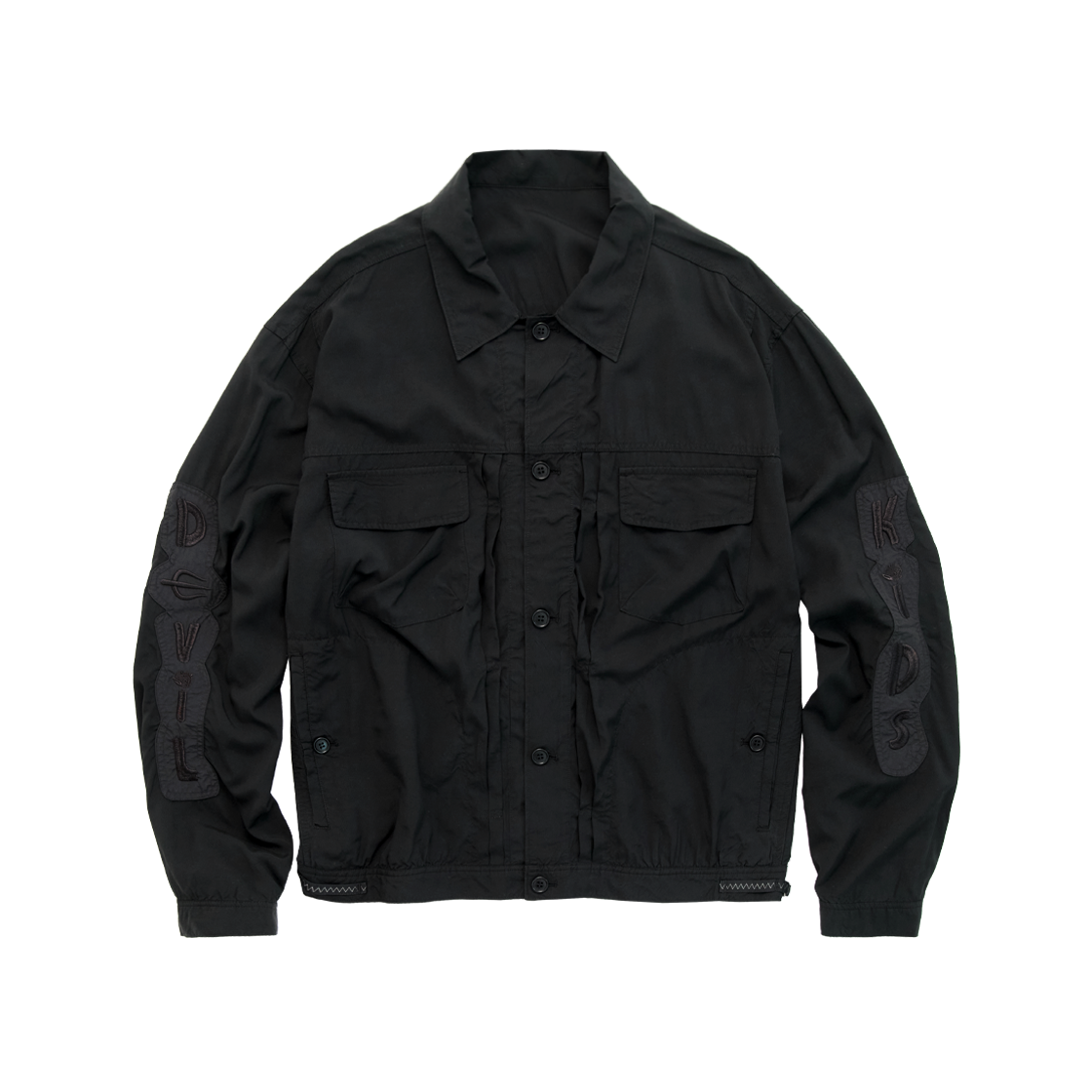 Polyteru - x Hot Stuff Rayon Trucker (Black) product image 1 | TRAB K-Fashion Australia