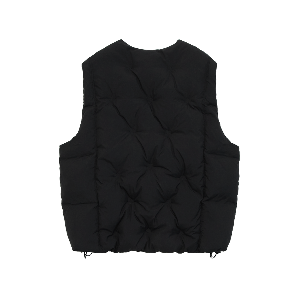 Polyteru - Embo Down Vest (Black) product image 2 | TRAB K-Fashion Australia