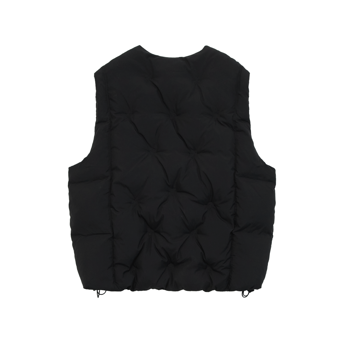 Polyteru - Embo Down Vest (Black) product image 2 | TRAB K-Fashion Australia