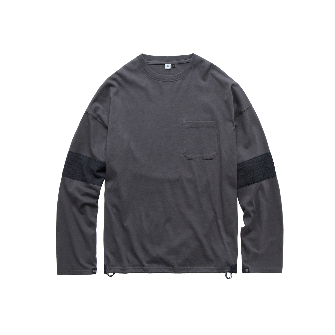 Polyteru - Boarder Long Sleeves (Purple Navy) product image 1 | TRAB K-Fashion Australia