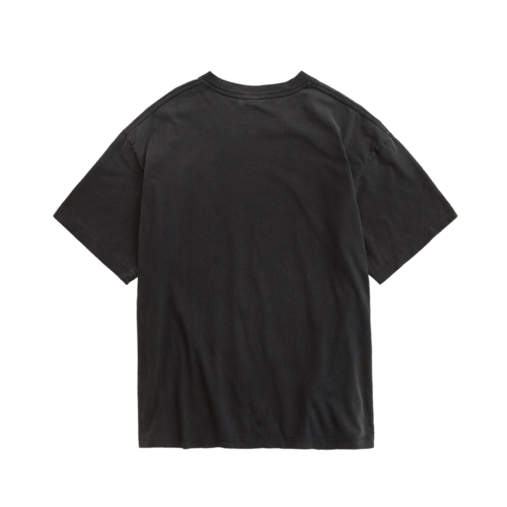 Polyteru - HANK Dancing Ghost 1/2 Tee (Washed Black) product image 2 | TRAB K-Fashion Australia