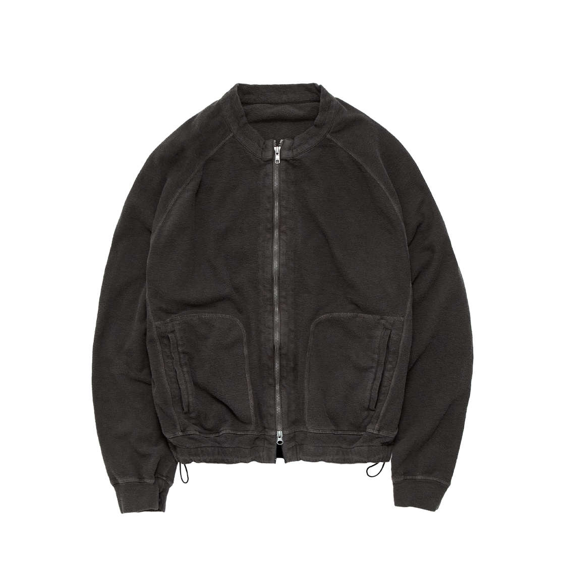 Polyteru - Rough Set Zip Up (Khaki Charcoal) product image 1 | TRAB K-Fashion Australia