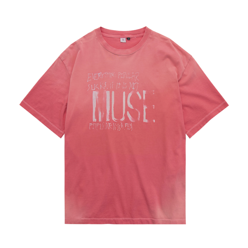 Polyteru - 1011 Marka Muse 1/2 Tee (Faded Red) product image 1 | TRAB K-Fashion Australia