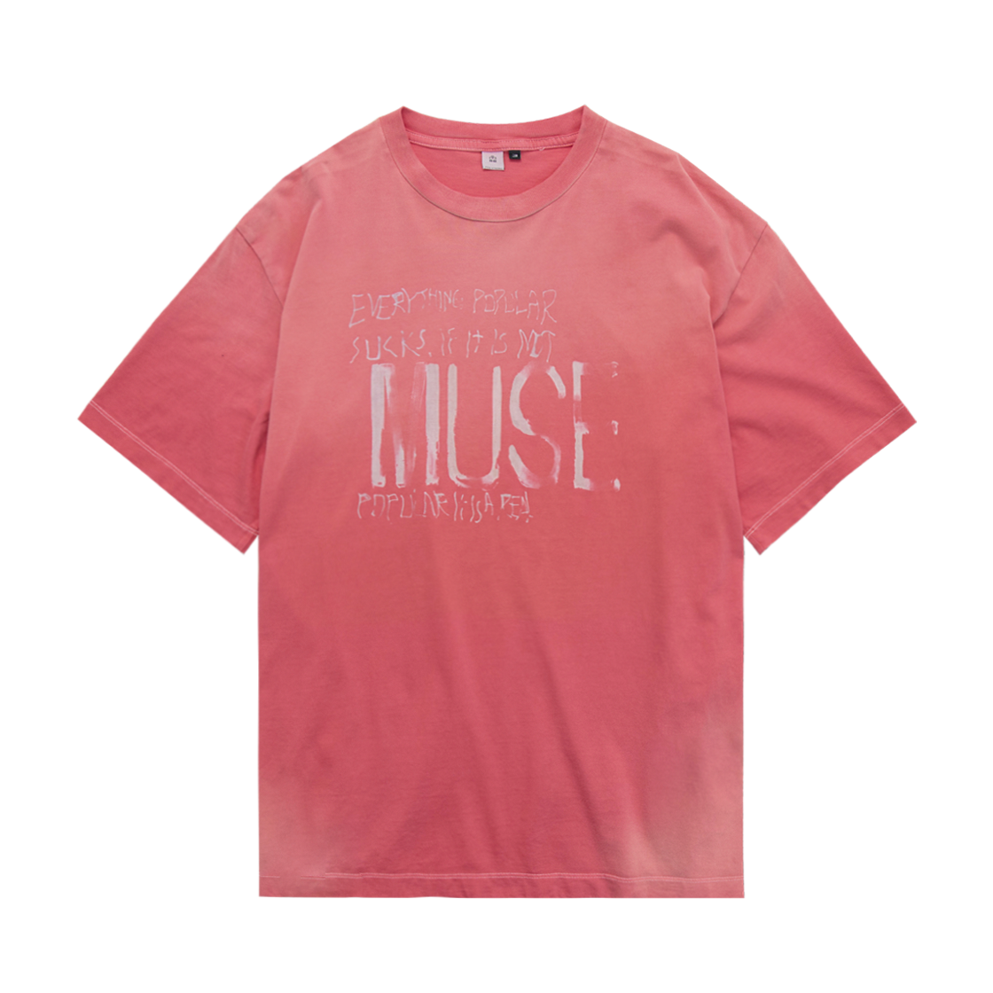 Polyteru - 1011 Marka Muse 1/2 Tee (Faded Red) product image 1 | TRAB K-Fashion Australia