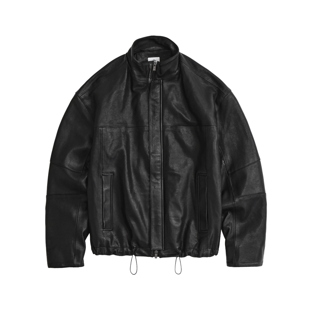Polyteru - Leather Parka (Lambskin Black) product image 1 | TRAB K-Fashion Australia