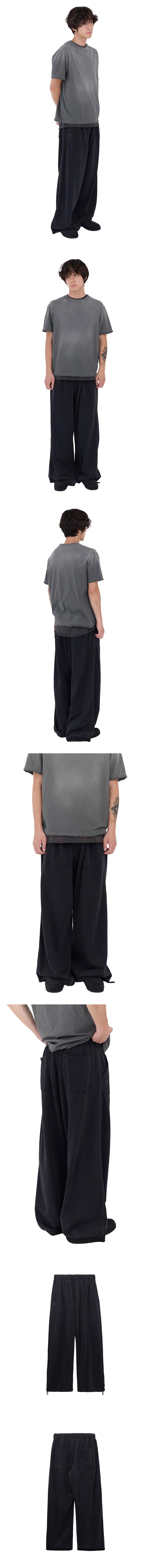 Polyteru - 1011 Fatigue Sweatpants 1.2v (Dark Navy) product image 3 | TRAB K-Fashion Australia