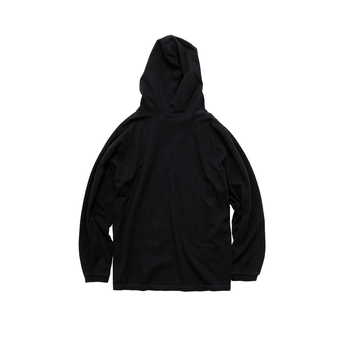 Polyteru - Graphic Hooded Long Sleeves 4 (Frame Black) product image 2 | TRAB K-Fashion Australia