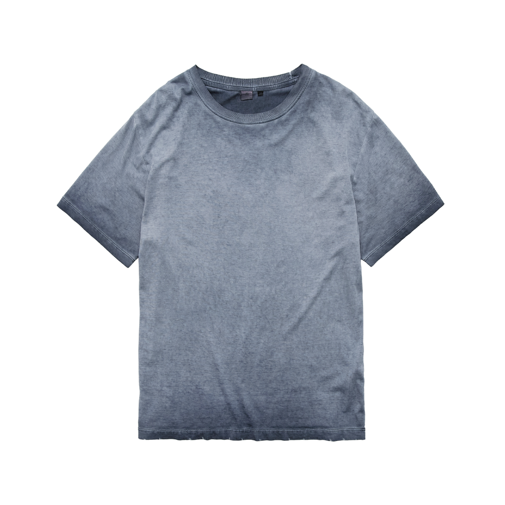 Polyteru - Fog 1/2 Tee Hard (Washed Navy) product image 1 | TRAB K-Fashion Australia