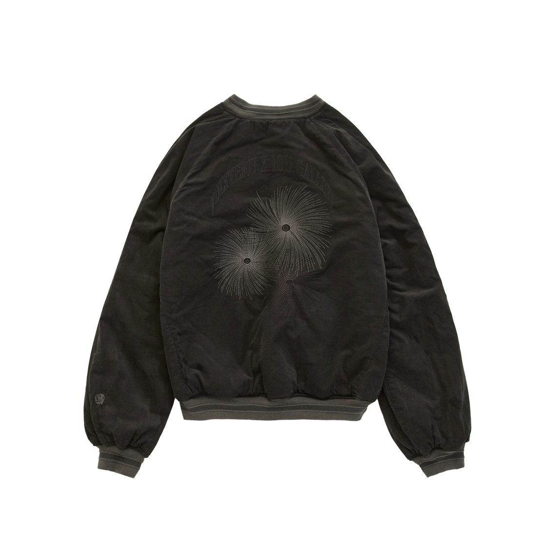 Polyteru - 1011 Reversible Floral Souvenir Bomber (Light Sage) product image 4 | TRAB K-Fashion Australia