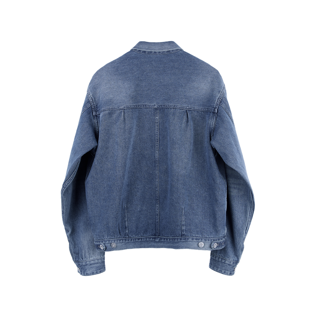 Polyteru - Used Trucker Jacket (Aged Blue) product image 2 | TRAB K-Fashion Australia