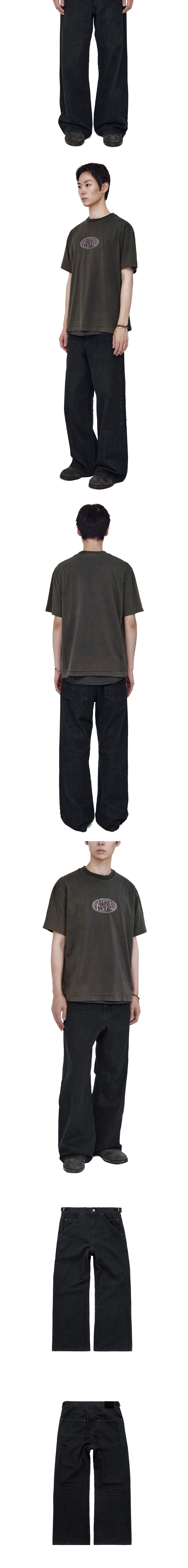 Polyteru - Aged Capenter Denim Pants (Washed Black) product image 4 | TRAB K-Fashion Australia