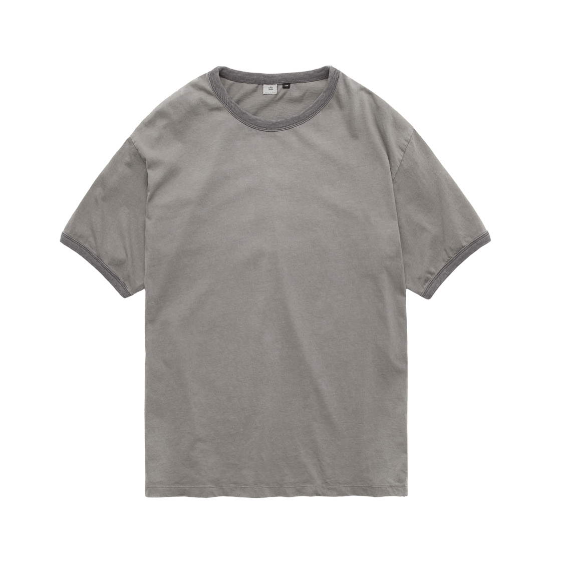 Polyteru - 1/2 Ringer T-Shirt (Faded Gray) product image 1 | TRAB K-Fashion Australia