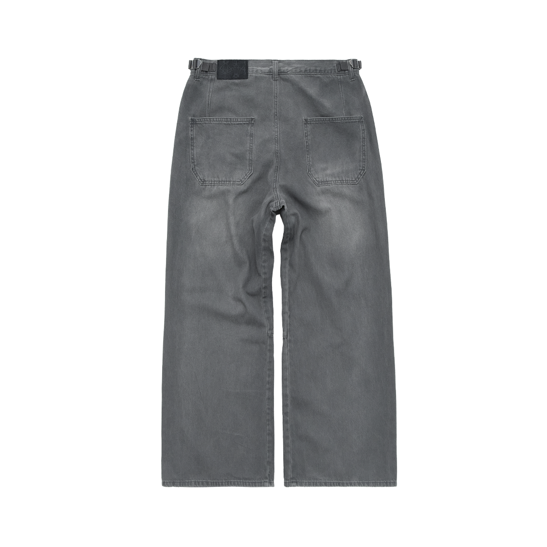 Polyteru - Coated Gosima Denim Pants (Gray) product image 2 | TRAB K-Fashion Australia