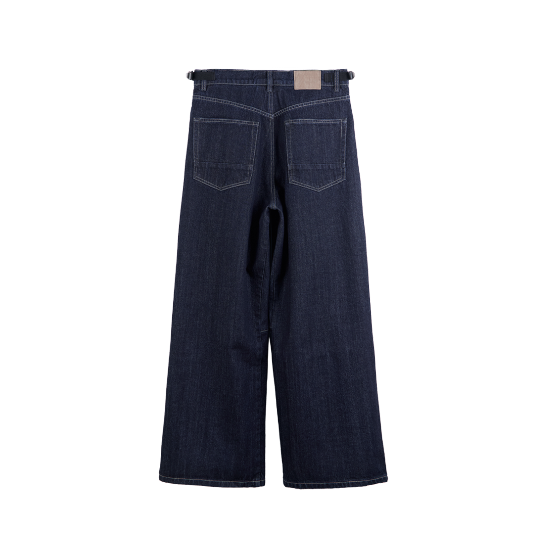Polyteru - Gosima Denim Pants 1 (Wash Indigo) product image 2 | TRAB K-Fashion Australia