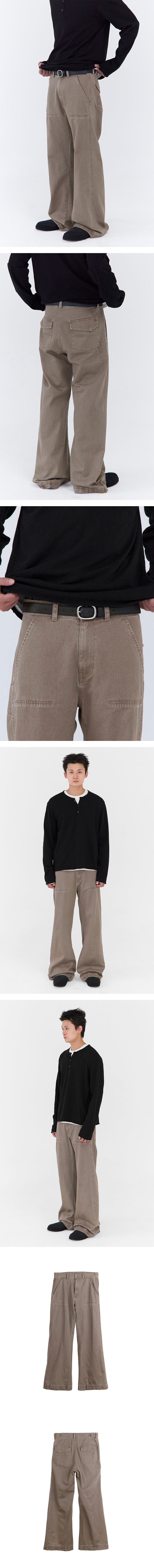 Polyteru - Engine Pants (Beige) product image 3 | TRAB K-Fashion Australia