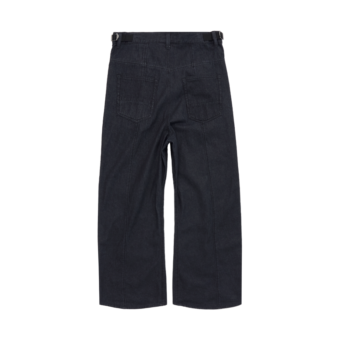 Polyteru - Curved Denim Pants (Indigo) product image 2 | TRAB K-Fashion Australia