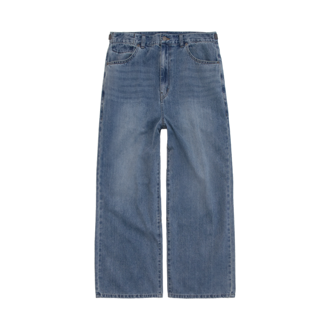 Polyteru - Gosima Denim Pants Washed (Blue 002) product image 1 | TRAB K-Fashion Australia