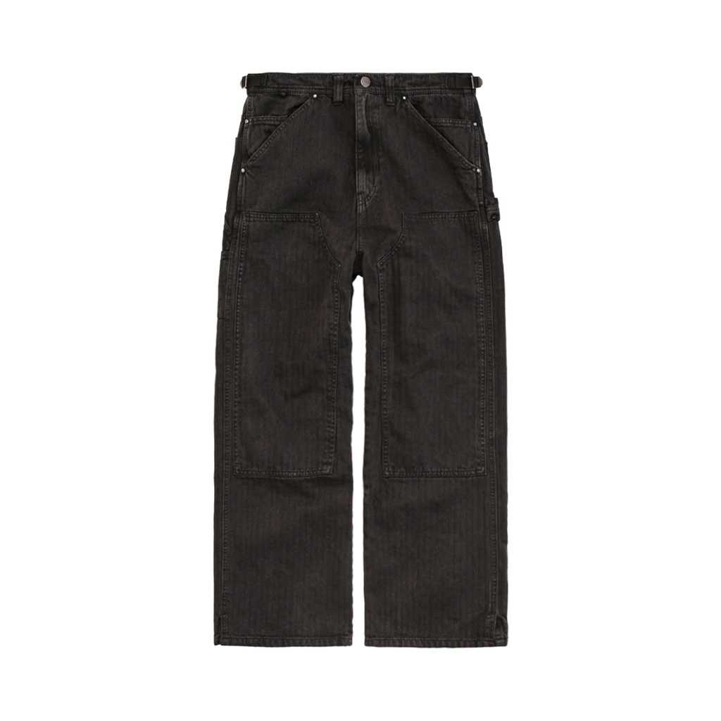 Polyteru - HBT Double Knee Pants (Brown) product image 1 | TRAB K-Fashion Australia