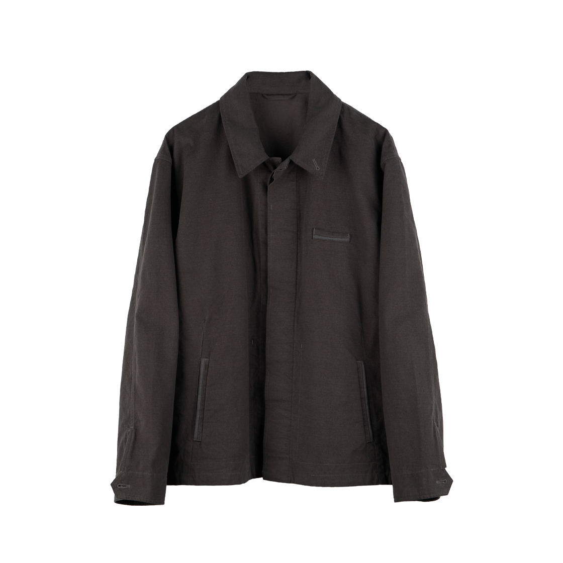 Polyteru - Box Coverall Jacket (Khaki Brown) product image 1 | TRAB K-Fashion Australia