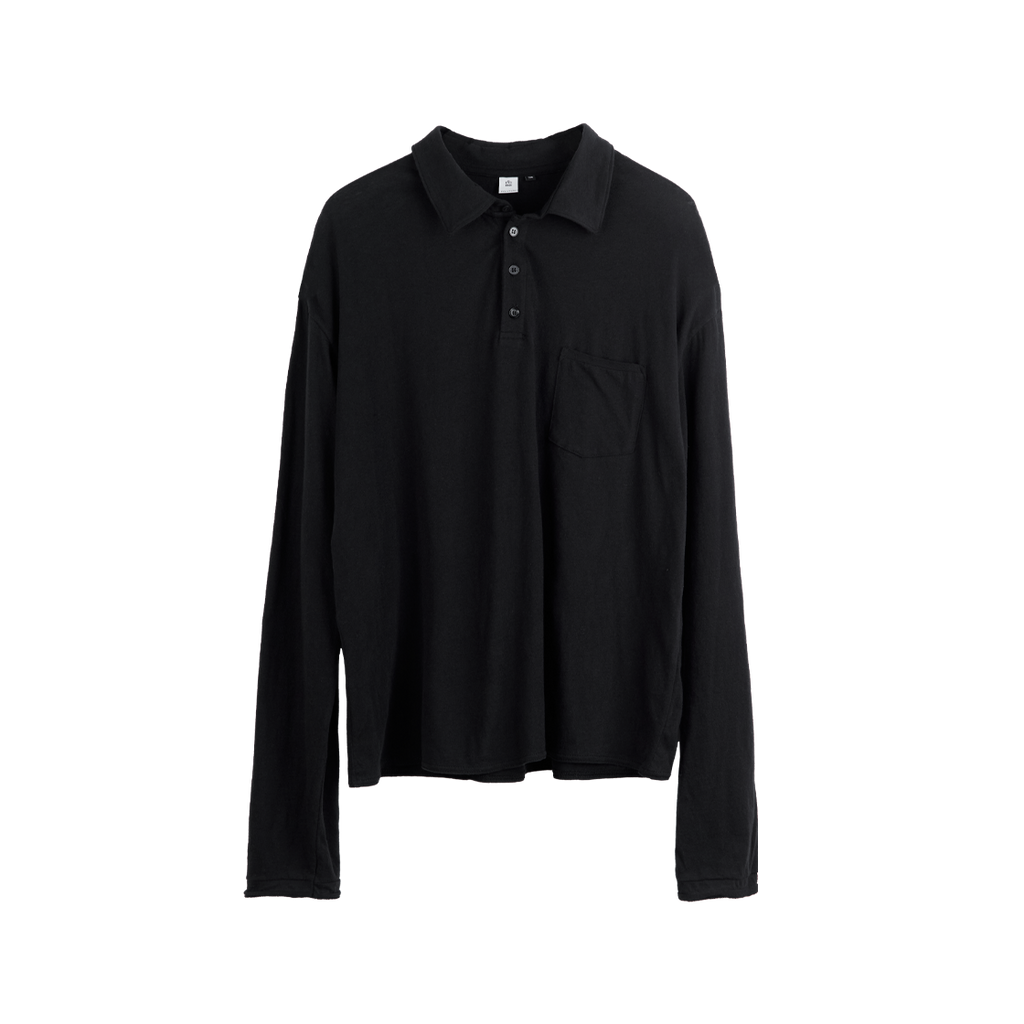 Polyteru - Soft PK Long Sleeves (Black) product image 1 | TRAB K-Fashion Australia