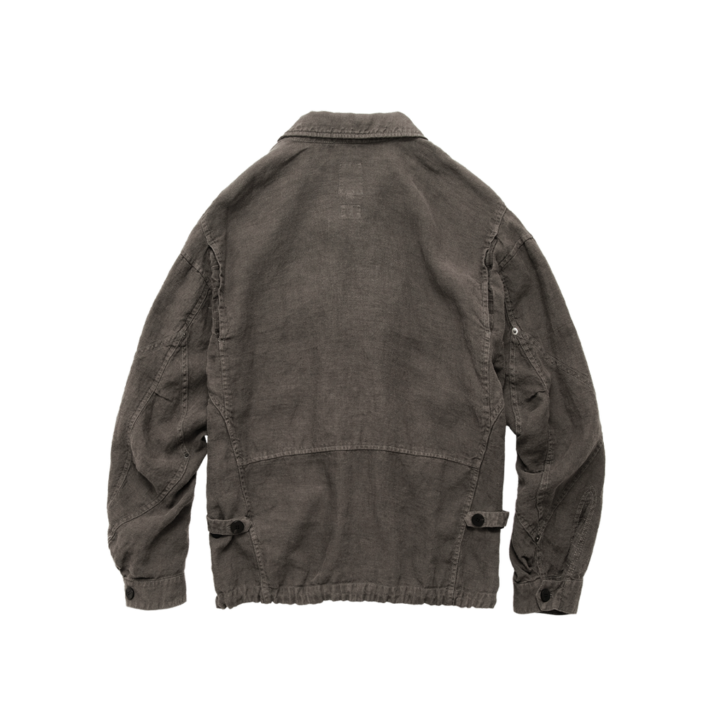 Polyteru - Linen Field Jacket (Beige) product image 2 | TRAB K-Fashion Australia