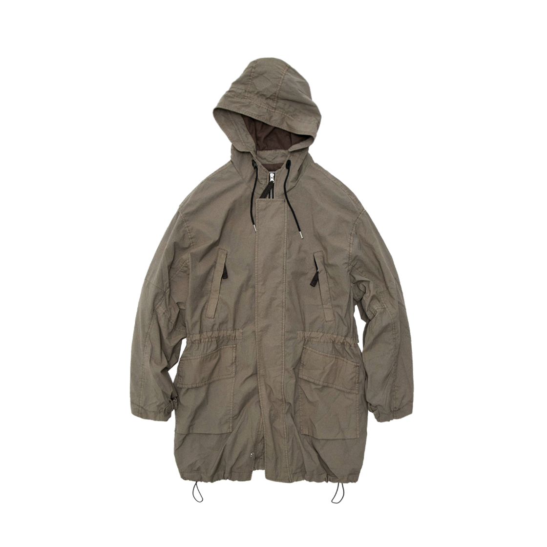 Polyteru - 64 Dell Long Parka (Beige) product image 1 | TRAB K-Fashion Australia