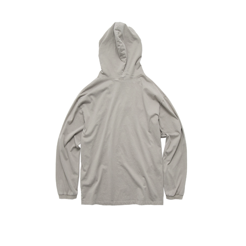 Polyteru - Graphic Hooded Long Sleeves 4 (Frame Gray) product image 2 | TRAB K-Fashion Australia