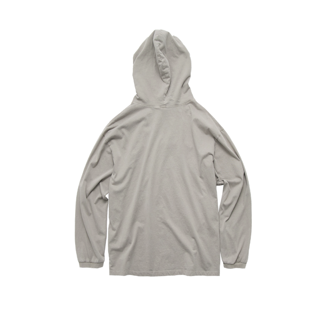 Polyteru - Graphic Hooded Long Sleeves 4 (Frame Gray) product image 2 | TRAB K-Fashion Australia