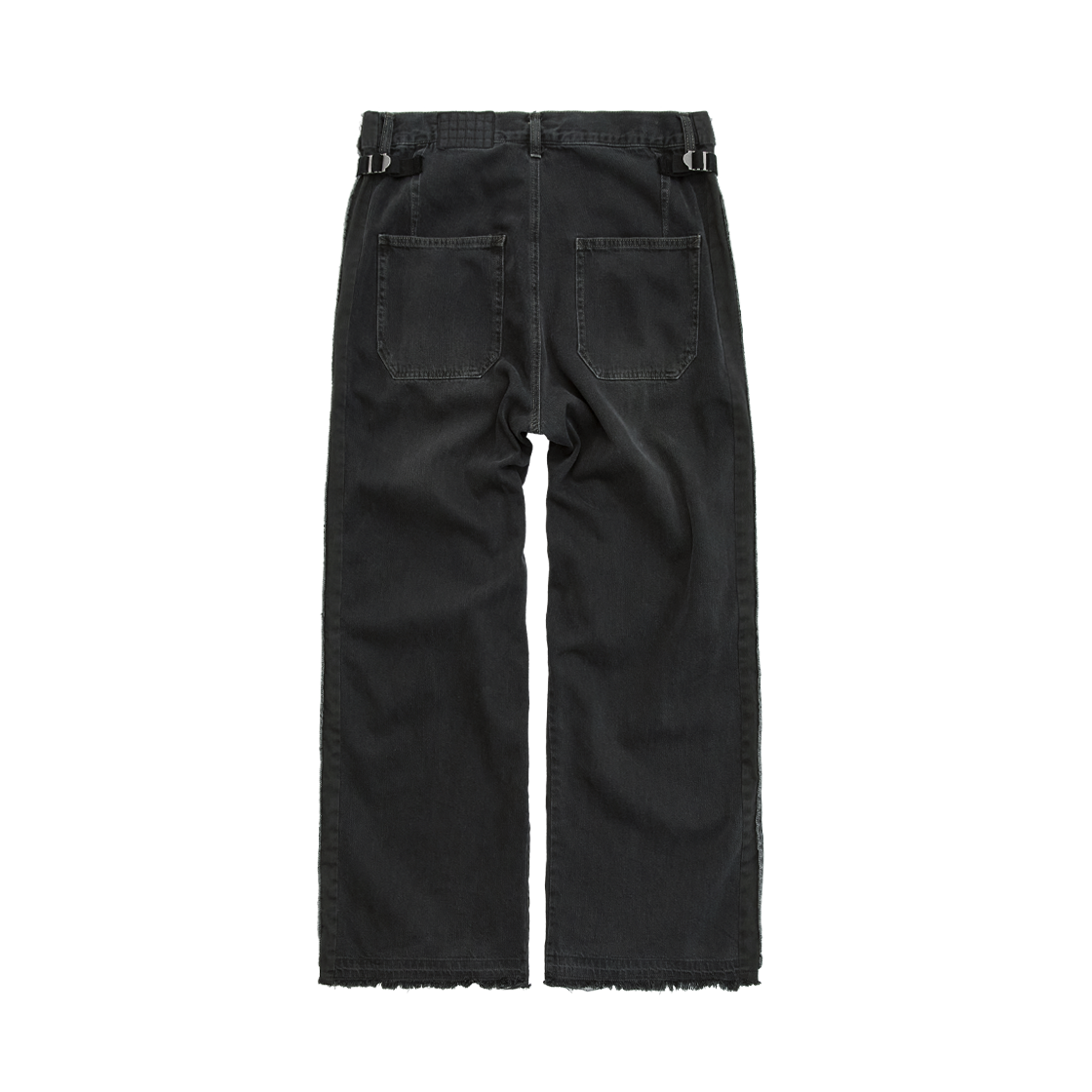 Polyteru - Rebuild Gosima Denim Pants Type 002 (Washed Black) product image 2 | TRAB K-Fashion Australia