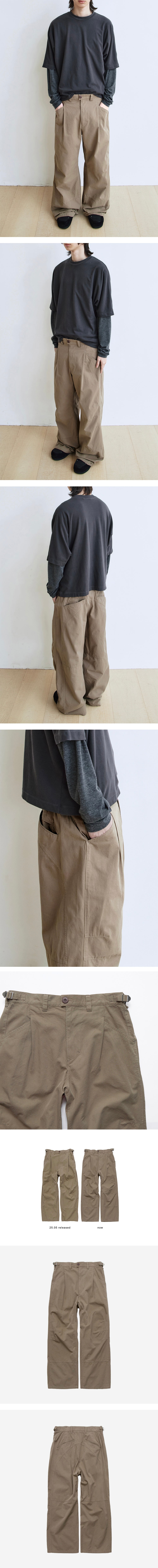 Polyteru - 3 Dart Chino Pants (1.3v Beige) product image 3 | TRAB K-Fashion Australia