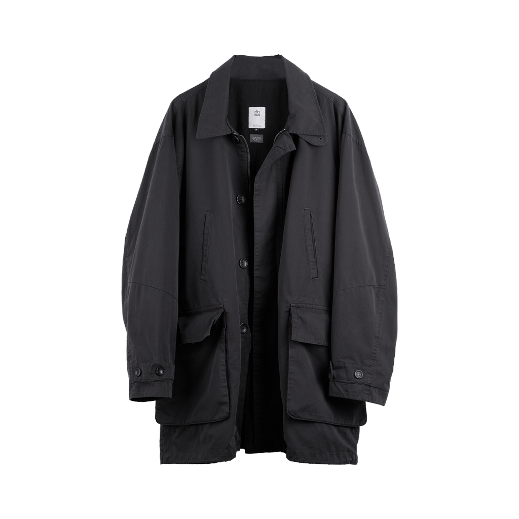 Polyteru - Car Coat (1.2v Charcoal) product image 2 | TRAB K-Fashion Australia