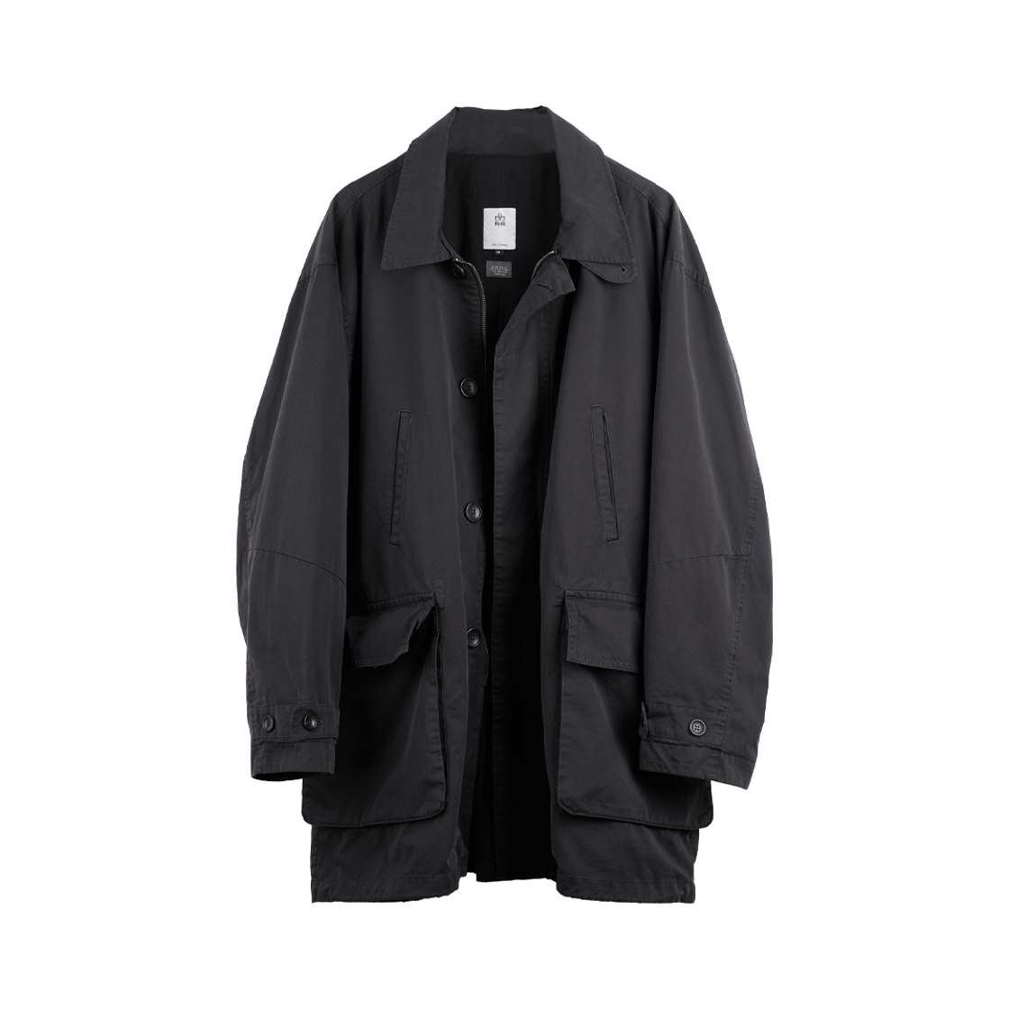 Polyteru - Car Coat (1.2v Charcoal) product image 2 | TRAB K-Fashion Australia