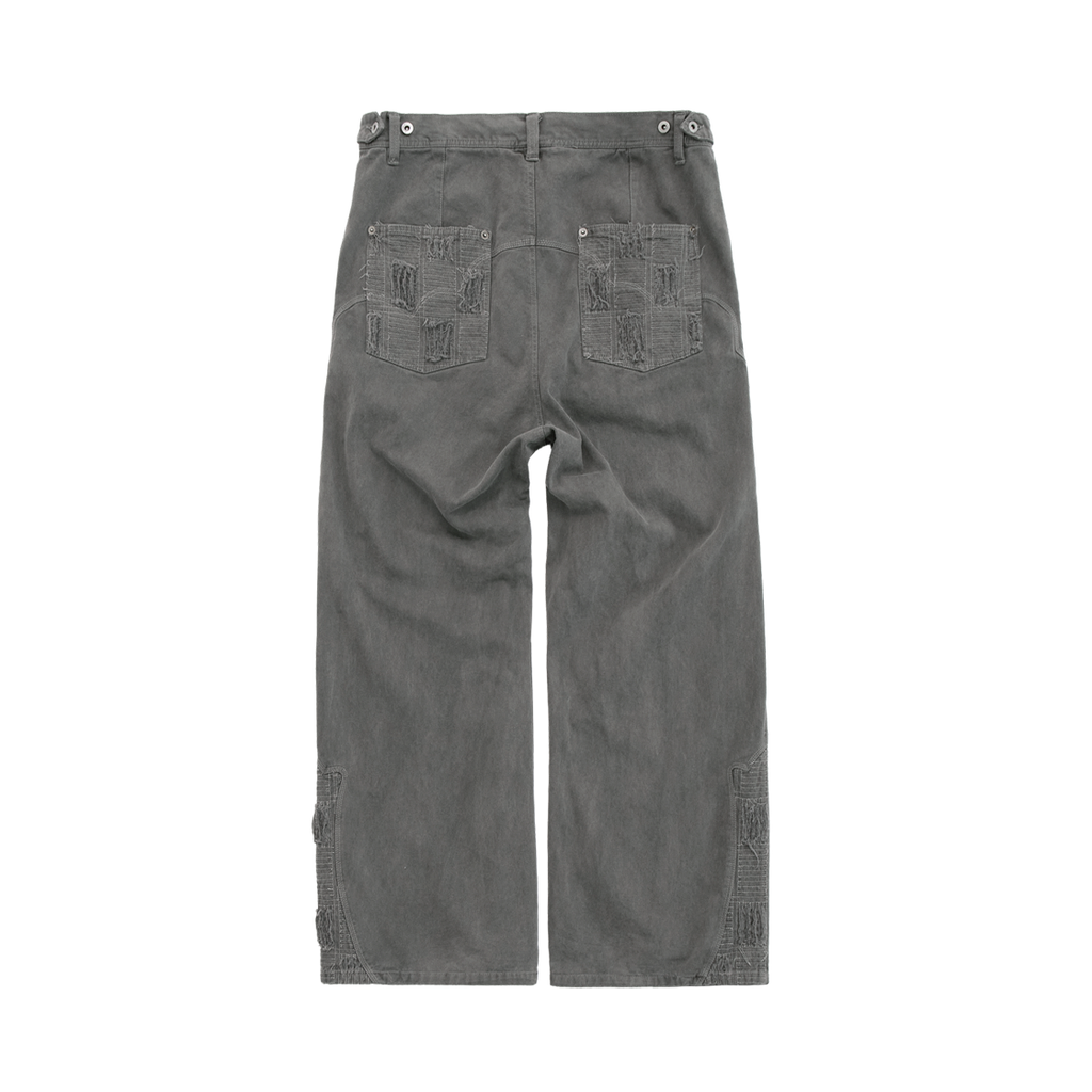 Polyteru - 1011 Western Boro Pants (Khaki Gray) product image 2 | TRAB K-Fashion Australia