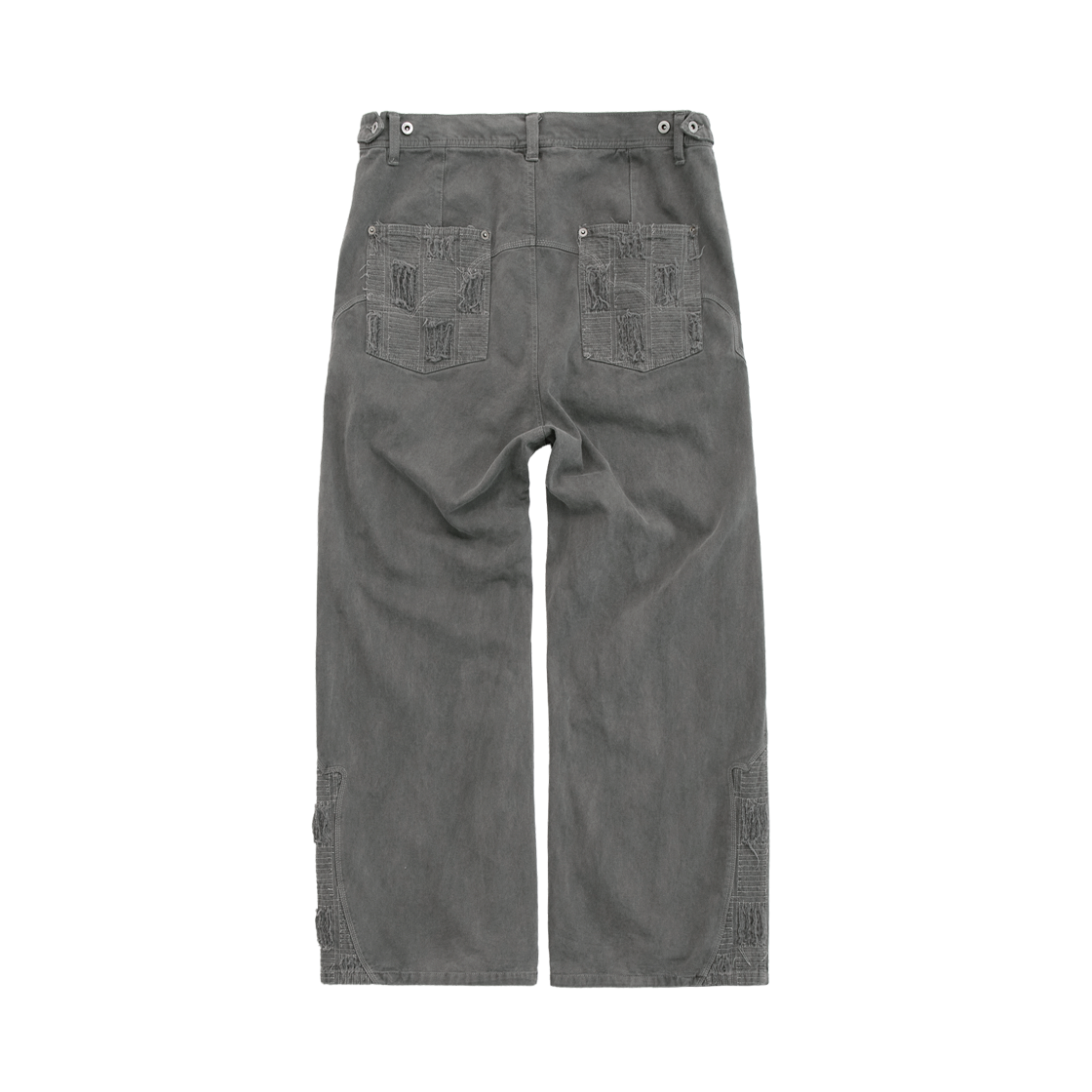 Polyteru - 1011 Western Boro Pants (Khaki Gray) product image 2 | TRAB K-Fashion Australia