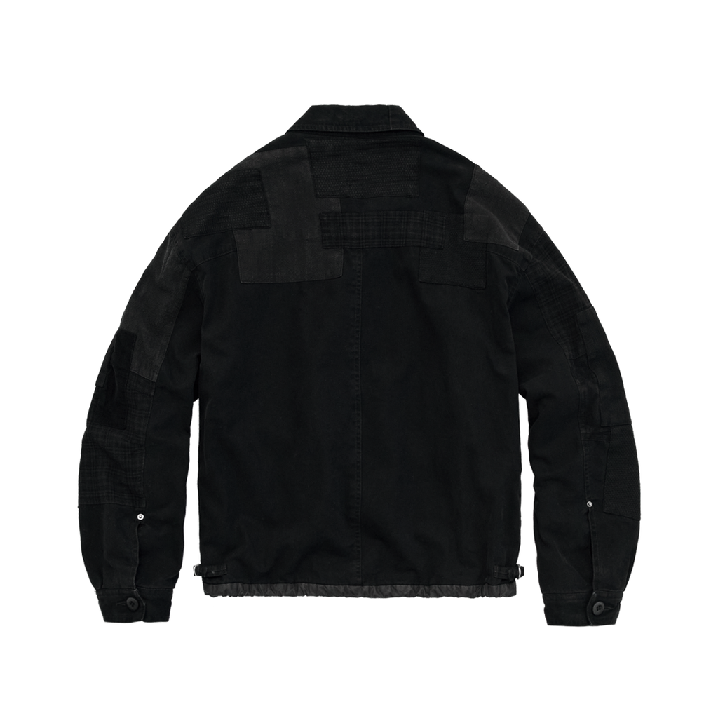 Polyteru - Patchwork Swing Top (Black) product image 2 | TRAB K-Fashion Australia