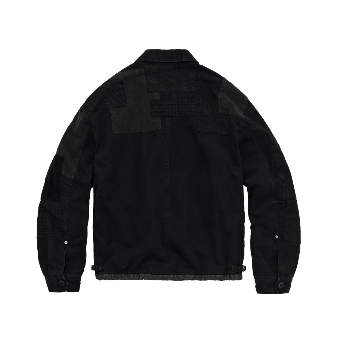 Polyteru - Patchwork Swing Top (Black) product image 2 | TRAB K-Fashion Australia