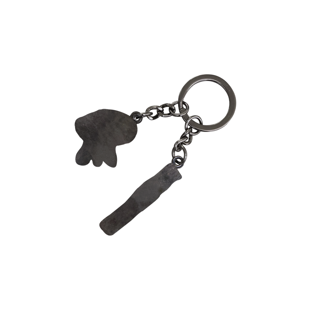 Polyteru - HANK Key Ring 003 (Sad Skull) product image 2 | TRAB K-Fashion Australia