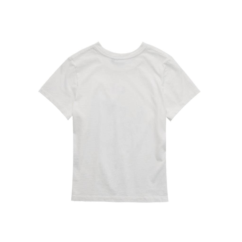 Polyteru - HANK Doodle Cat 1/2 Tee (White) product image 2 | TRAB K-Fashion Australia