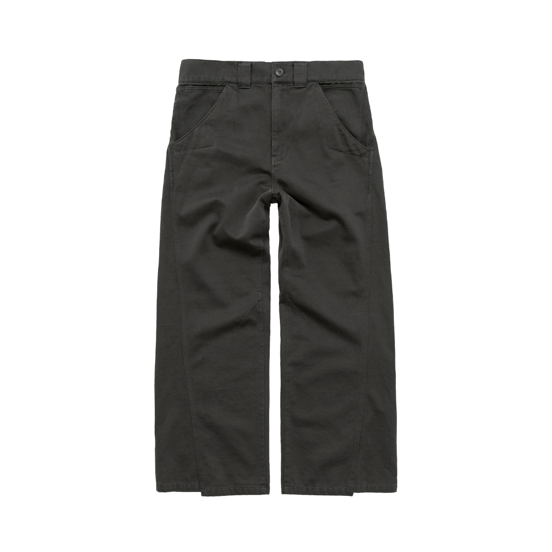 Polyteru - Slash Officer Pants (Khaki) product image 1 | TRAB K-Fashion Australia