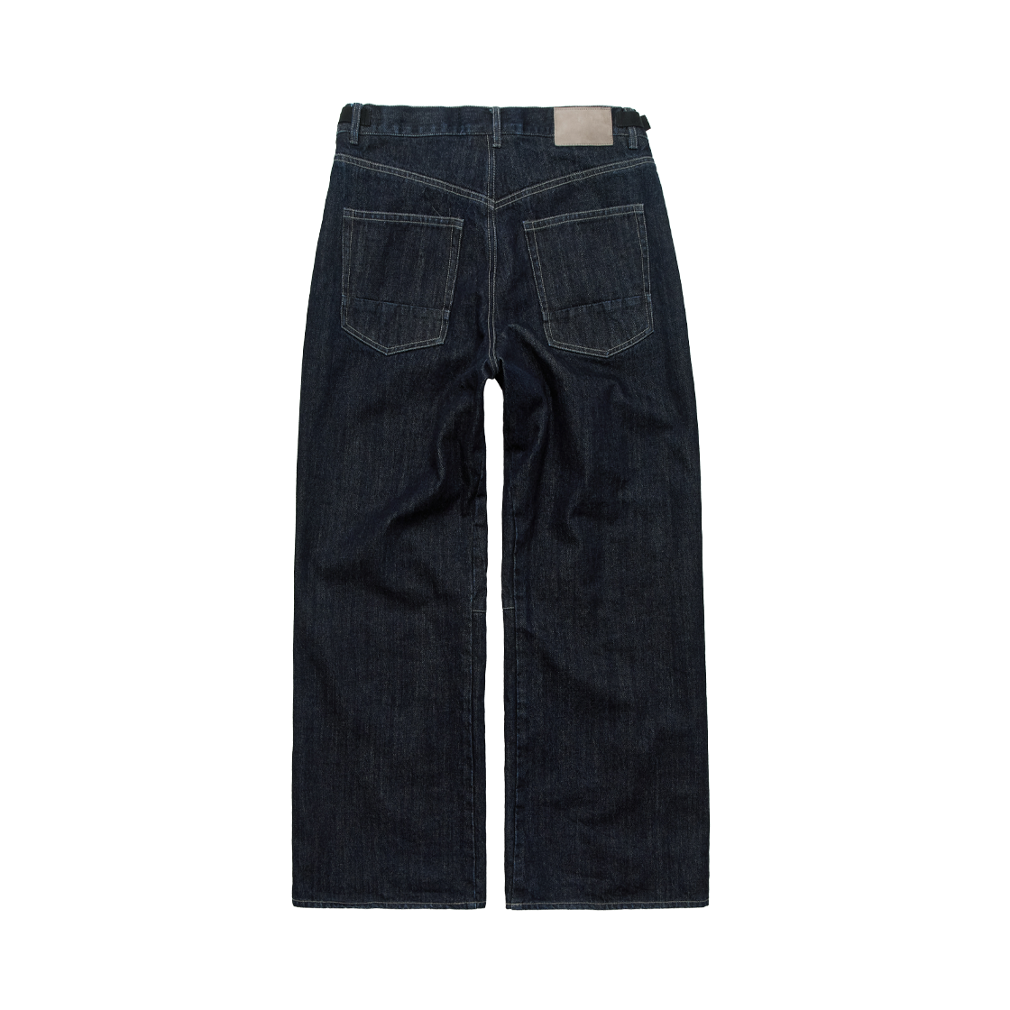 Polyteru - Gosima Denim Pants 1 (Wash Indigo) product image 2 | TRAB K-Fashion Australia
