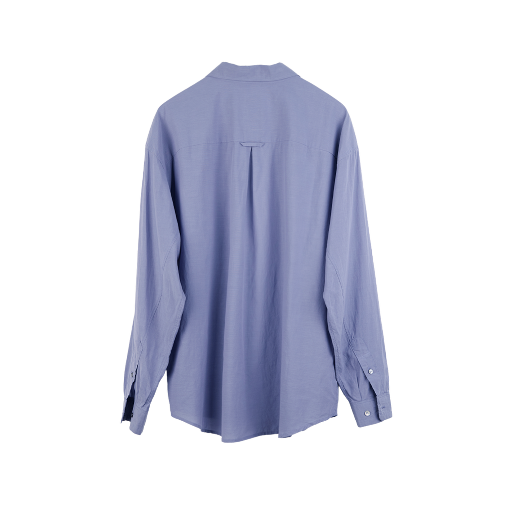 Polyteru - Tenco Loosed Shirt 2.0 (Washed Blue) product image 2 | TRAB K-Fashion Australia