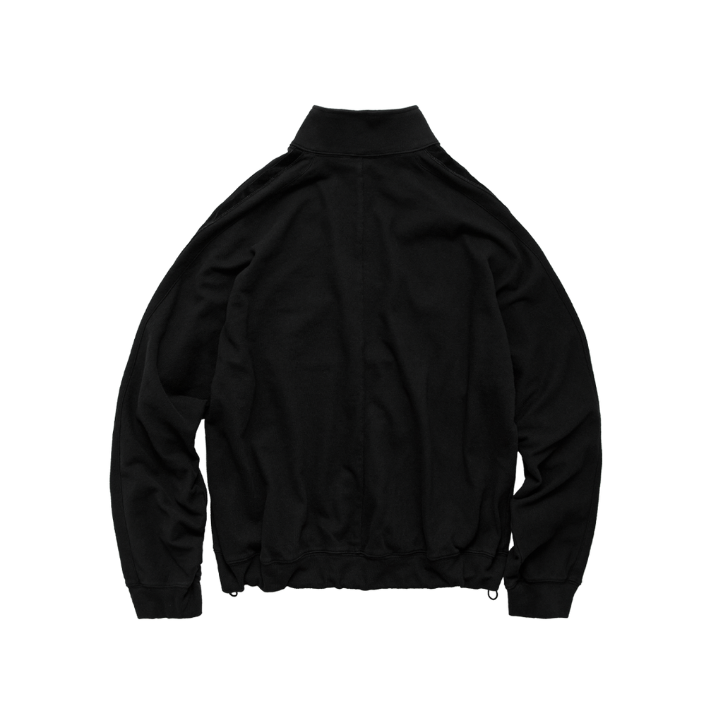 Polyteru - Velour Taped Track Top Jacket (Black) product image 2 | TRAB K-Fashion Australia