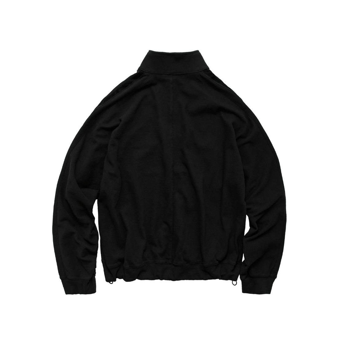 Polyteru - Velour Taped Track Top Jacket (Black) product image 2 | TRAB K-Fashion Australia
