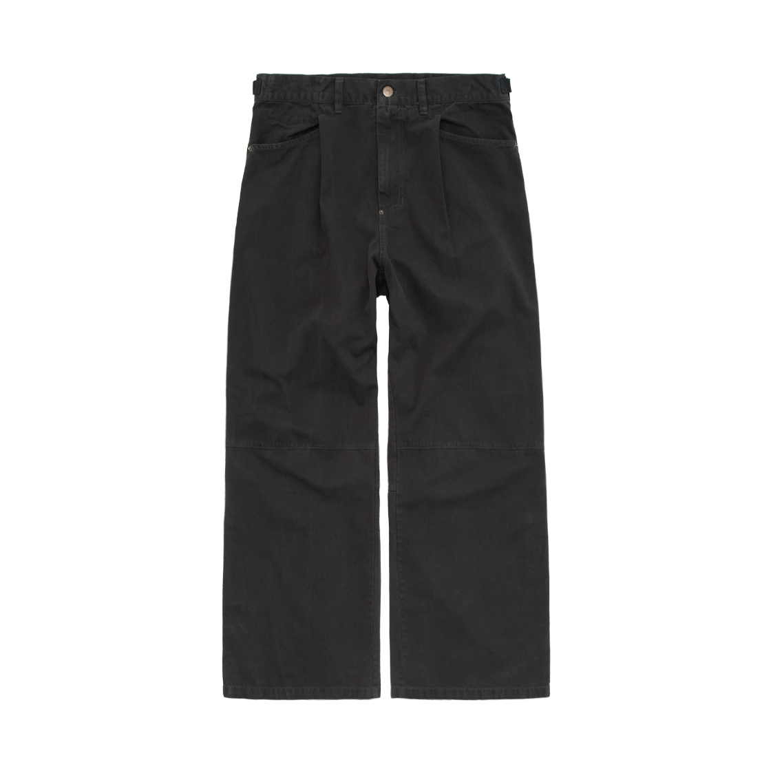Polyteru - 1011 Gosima Pants Rivet Flowers (Vintage Charcoal) product image 2 | TRAB K-Fashion Australia