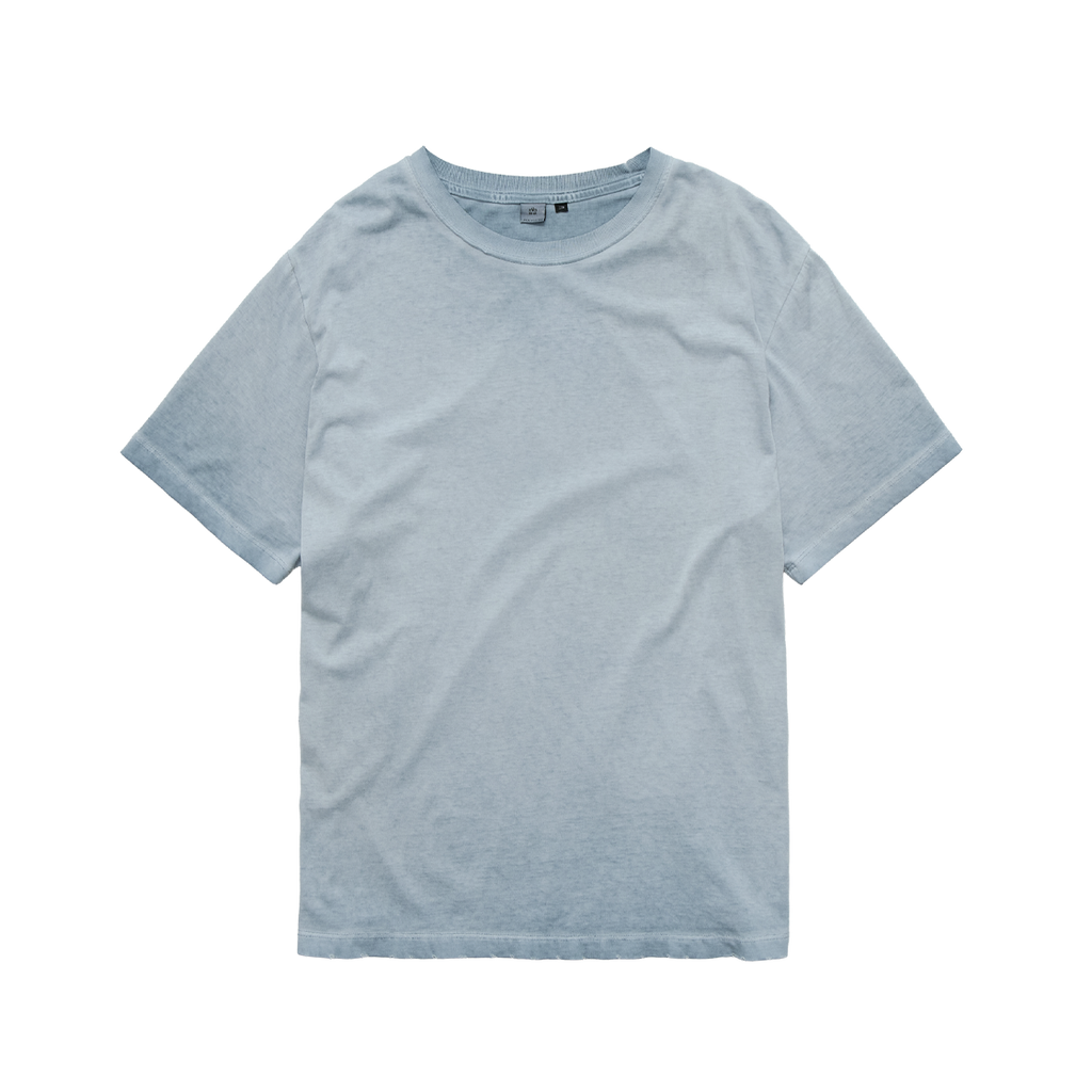 Polyteru - Fog 1/2 Tee Hard Washed (Light Blue) product image 1 | TRAB K-Fashion Australia